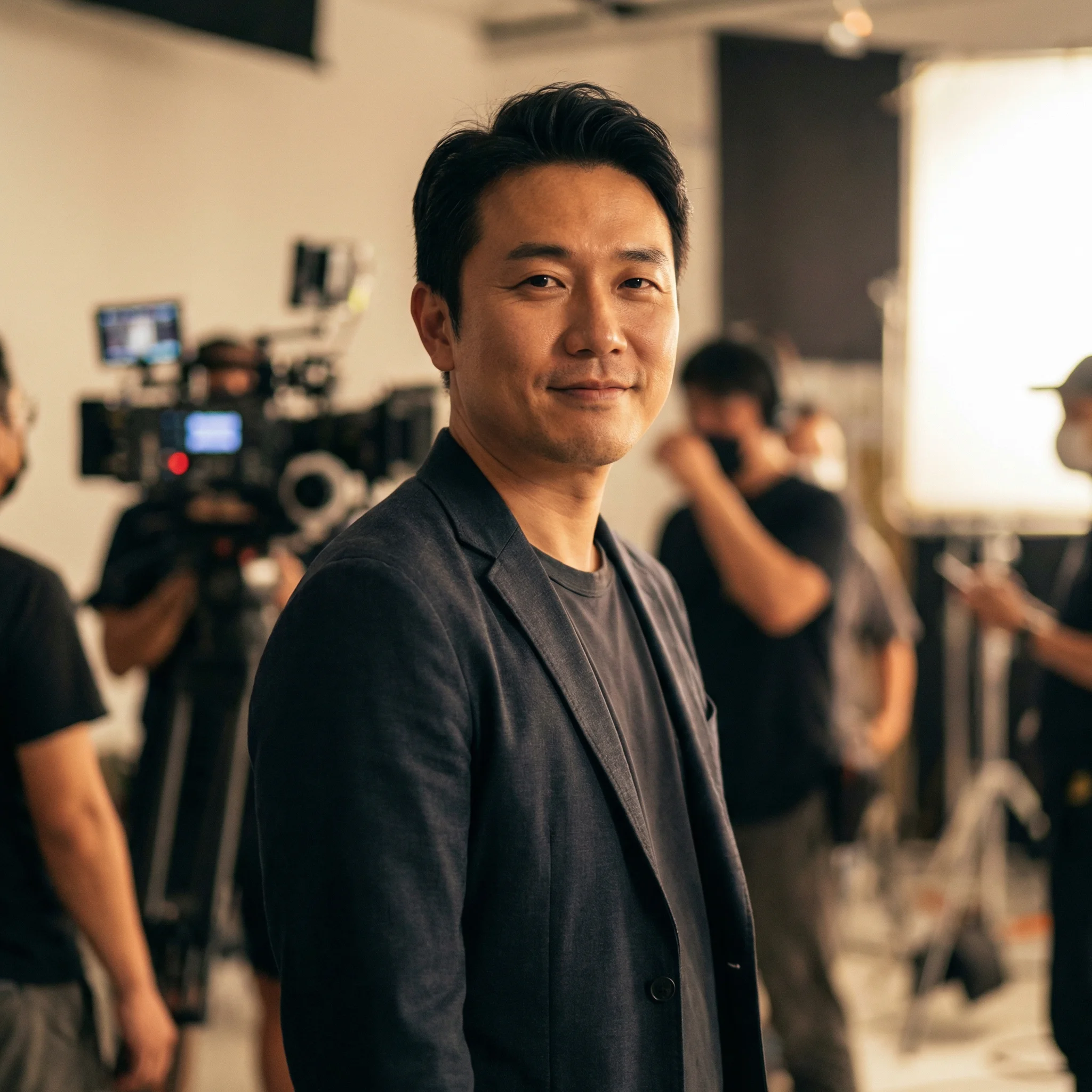 蜜桃传媒首席导演陈志远肖像照